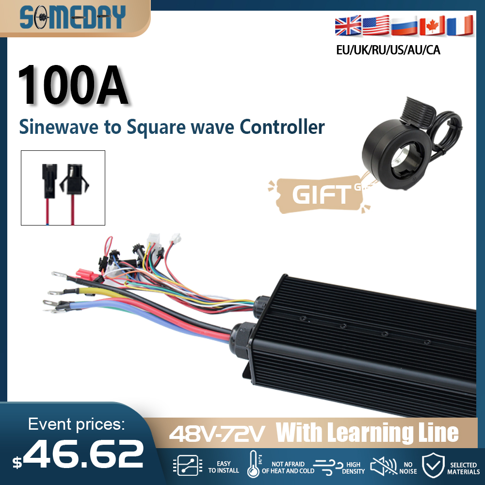 72V 100A Sabvoton Controller - Controller Motore Brushless 48V-72V 100A per